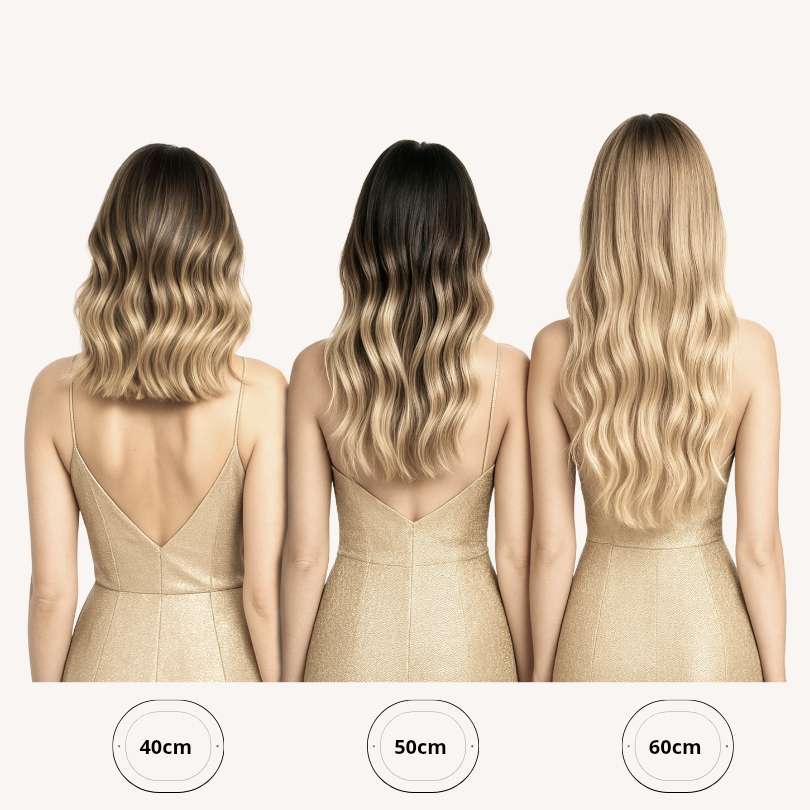 Beligy Extensions largos de cabello natural