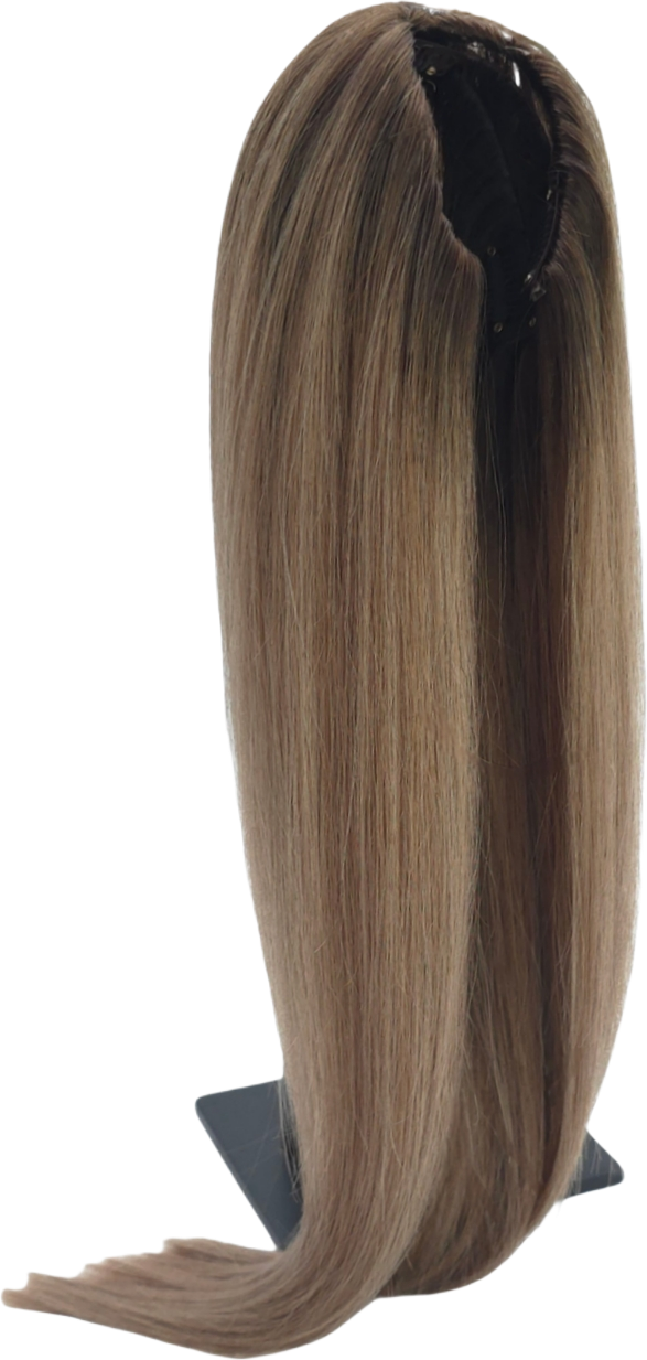 Extensiones de cabello natural con clips en una sola pieza Beligy Extensions