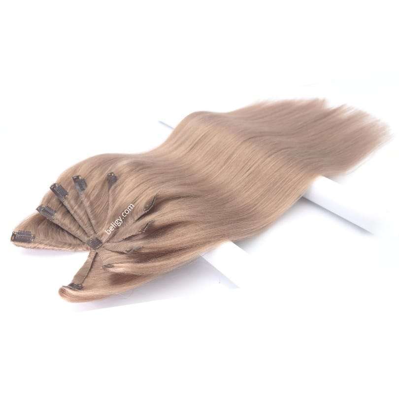 Extensiones de pelo natural Toffee Brown Beligy (3) Extensiones de pelo natural color Toffee Brown Beligy