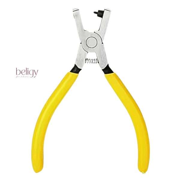 Alicate perforador huecos para extensiones y toppers capilares
