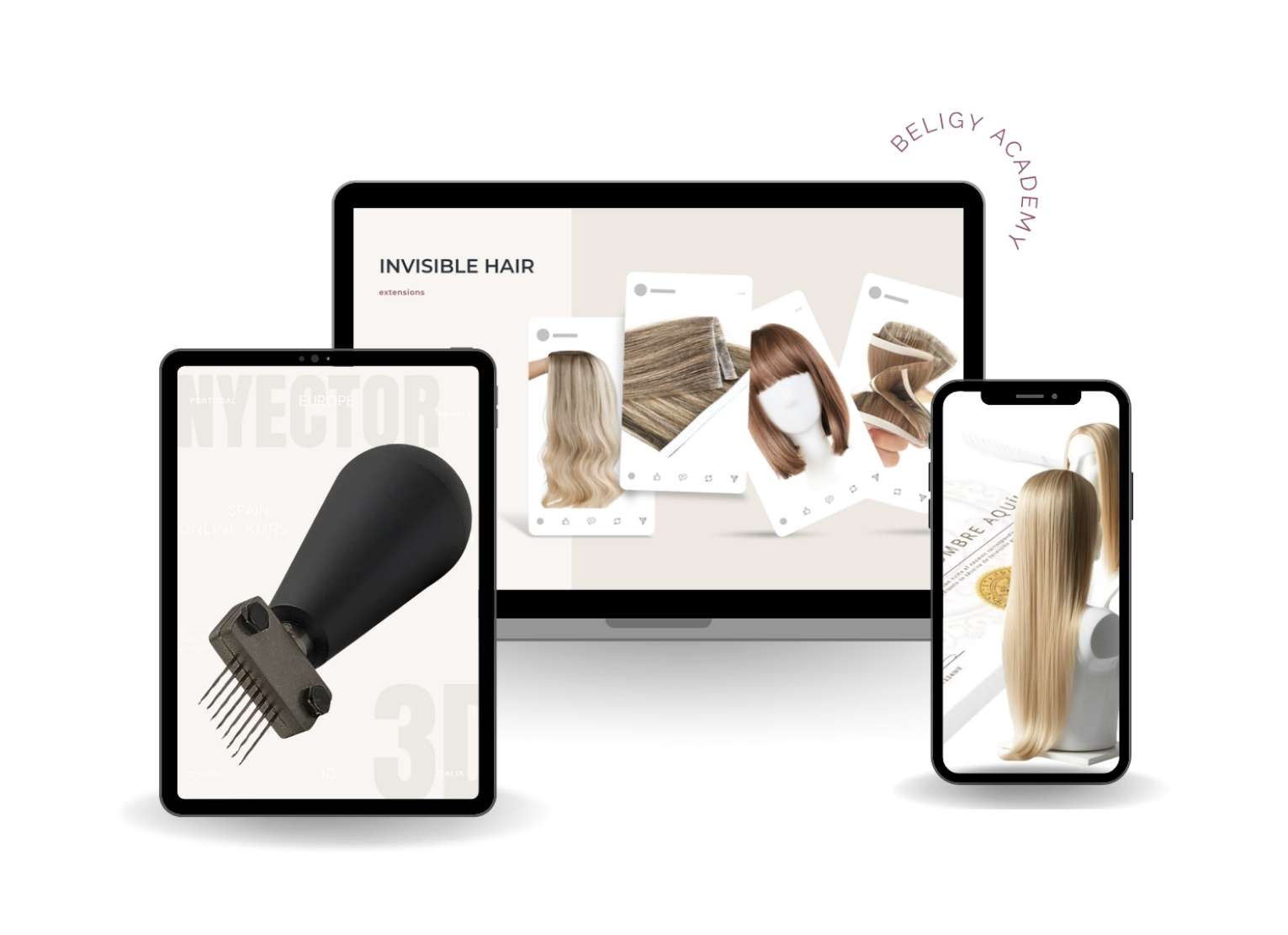 Cursos online de extensiones y prótesis capilares